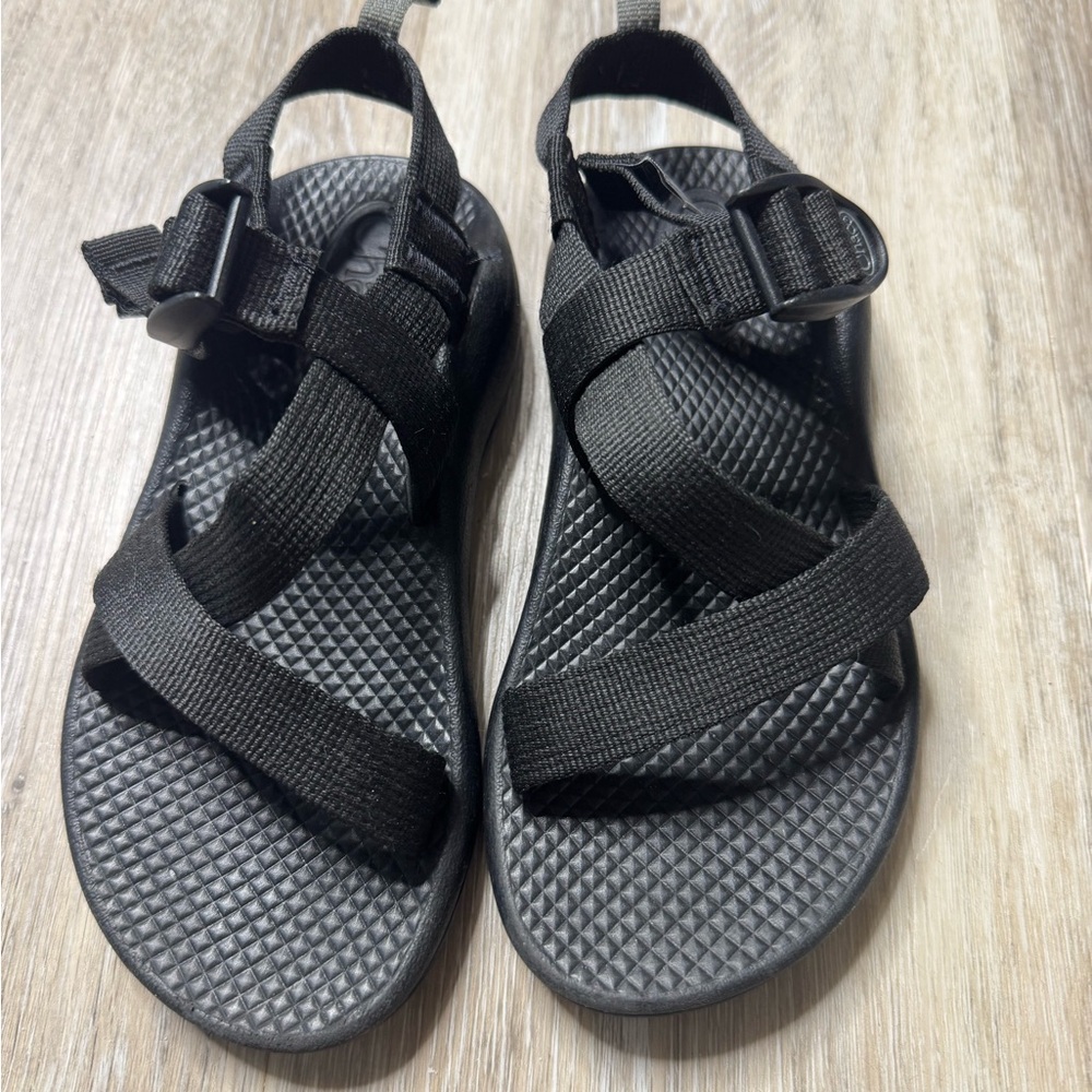 Chaco Black Strappy Sandals